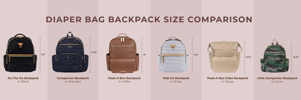 Diaper Bag Backpack Comparisons
