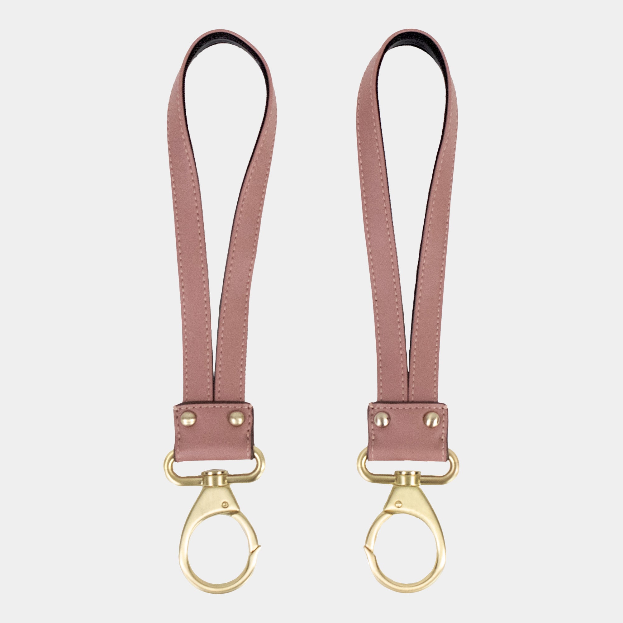 On-The-Go Stroller Clips 2.0 in Mauve | TWELVElittle