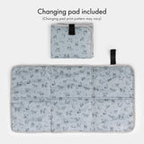 Midi-Go Diaper Bag Backpack in Pink Leopard