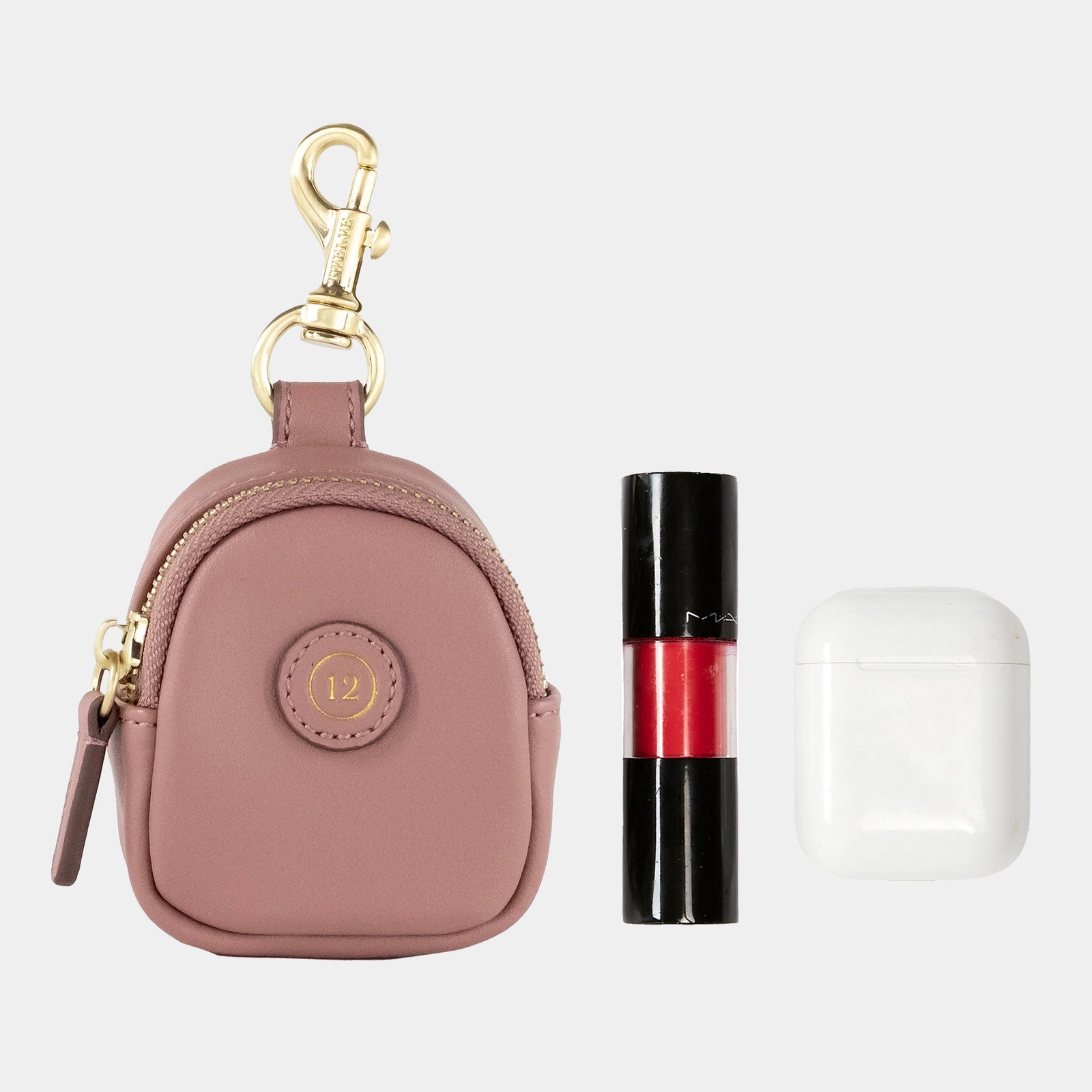 Little Pouch Charm in Mauve | TWELVElittle