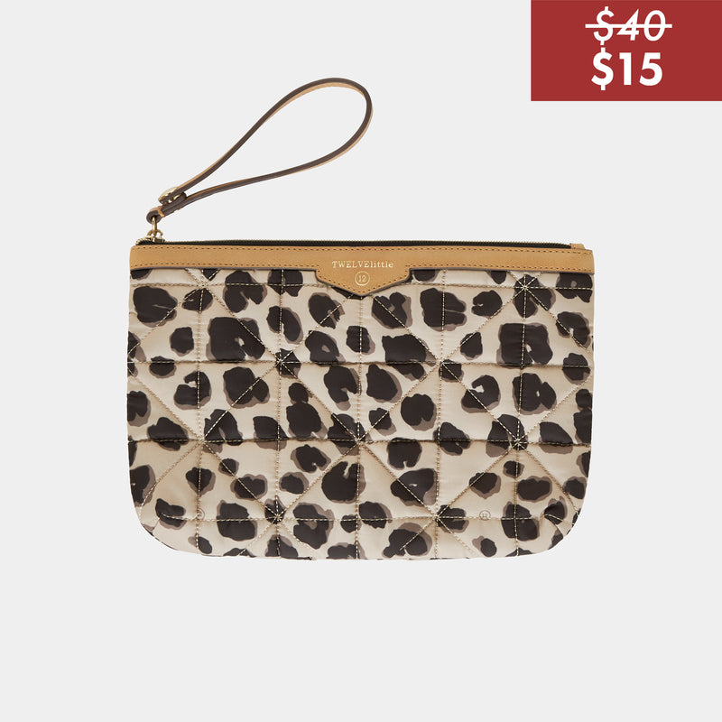 Companion Diaper Pouch in Leopard Print