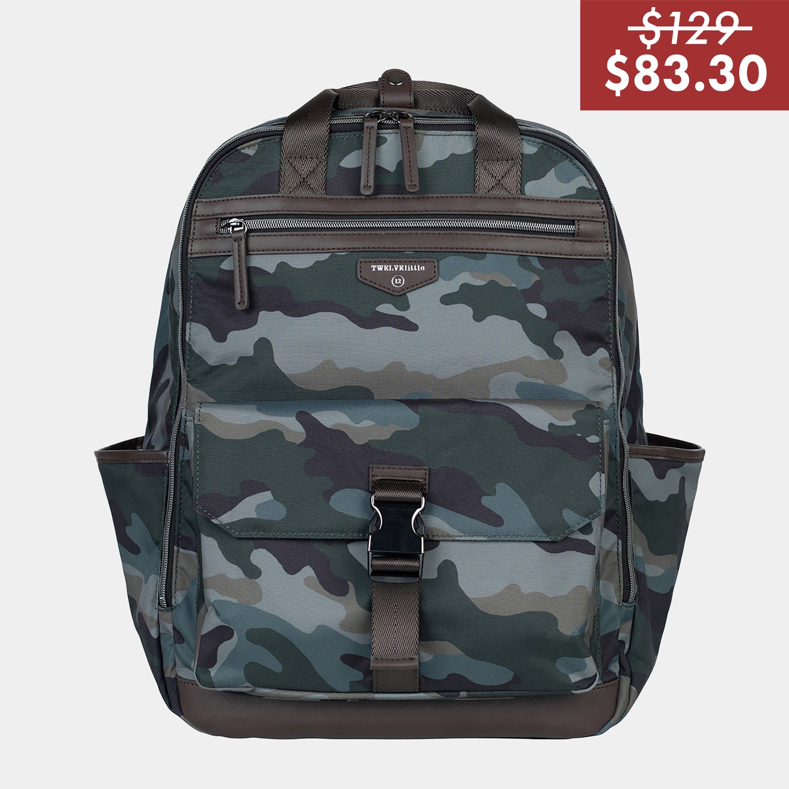 Camouflage fashion diaper bag backpack