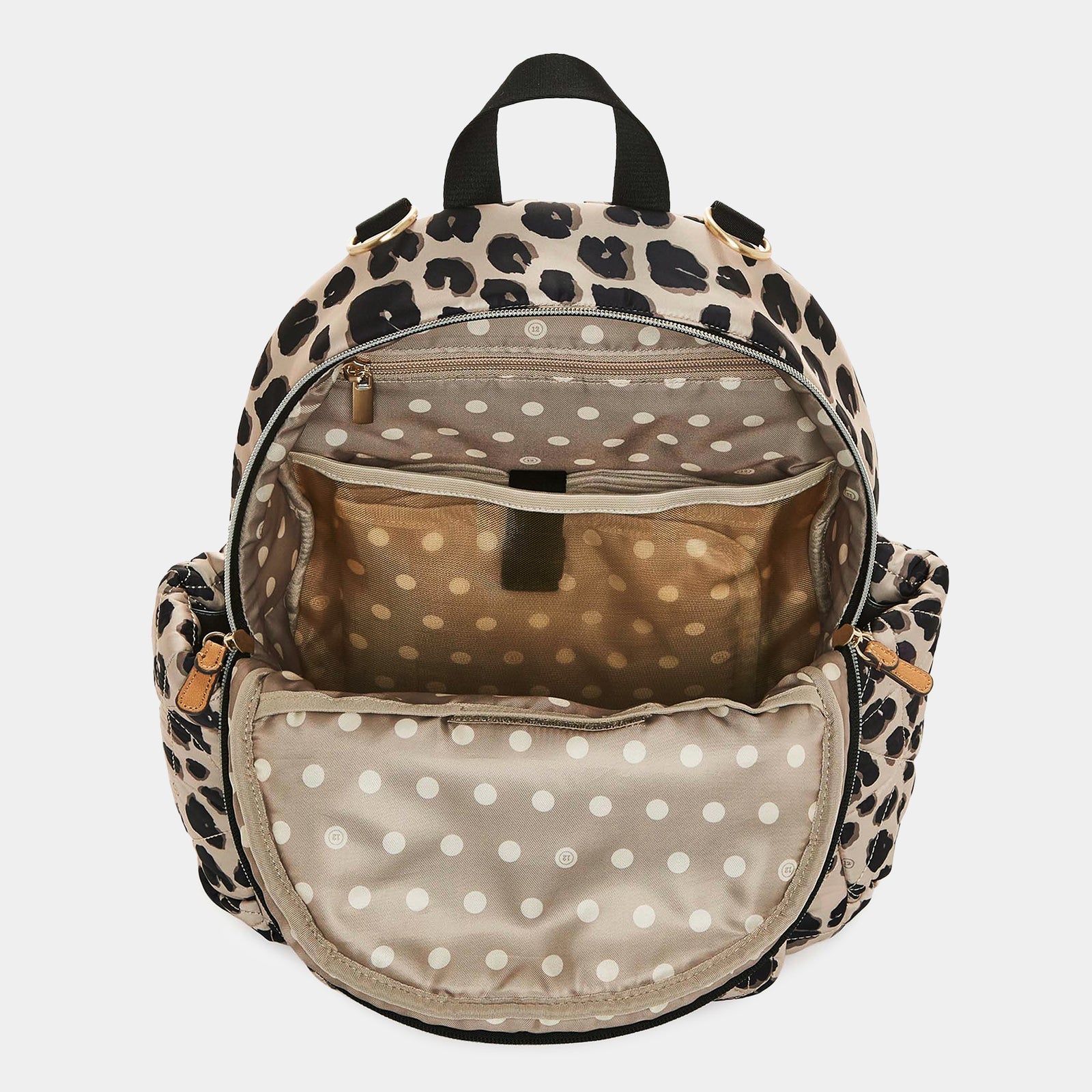 bebe leopard mini backpack Little Companion Diaper Bag Backpack in Leopard Print 2.0 – TWELVElittle
