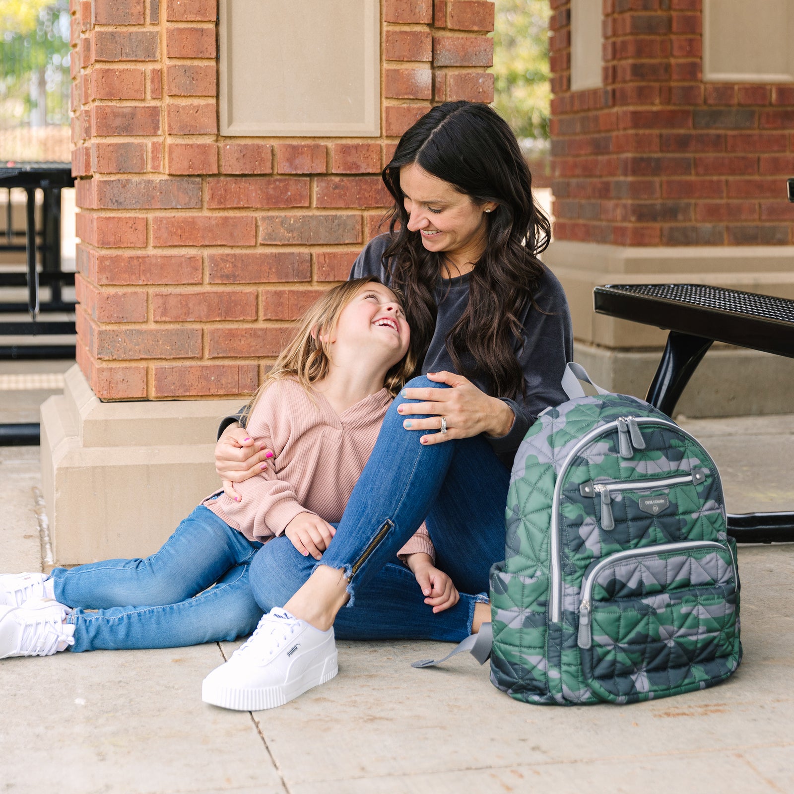 Companion Diaper Bag Backpack in Camo print 3.0 ***SOLD OUT  display picture 1
