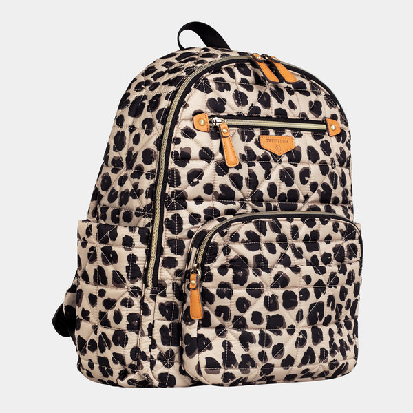 Companion Diaper Bag Backpack in Leopard Print 3.0