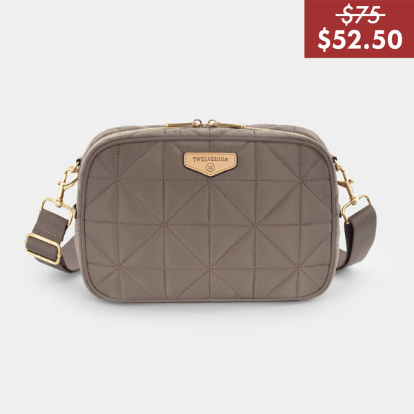 Diaper Bag Clutch in Taupe 3.0