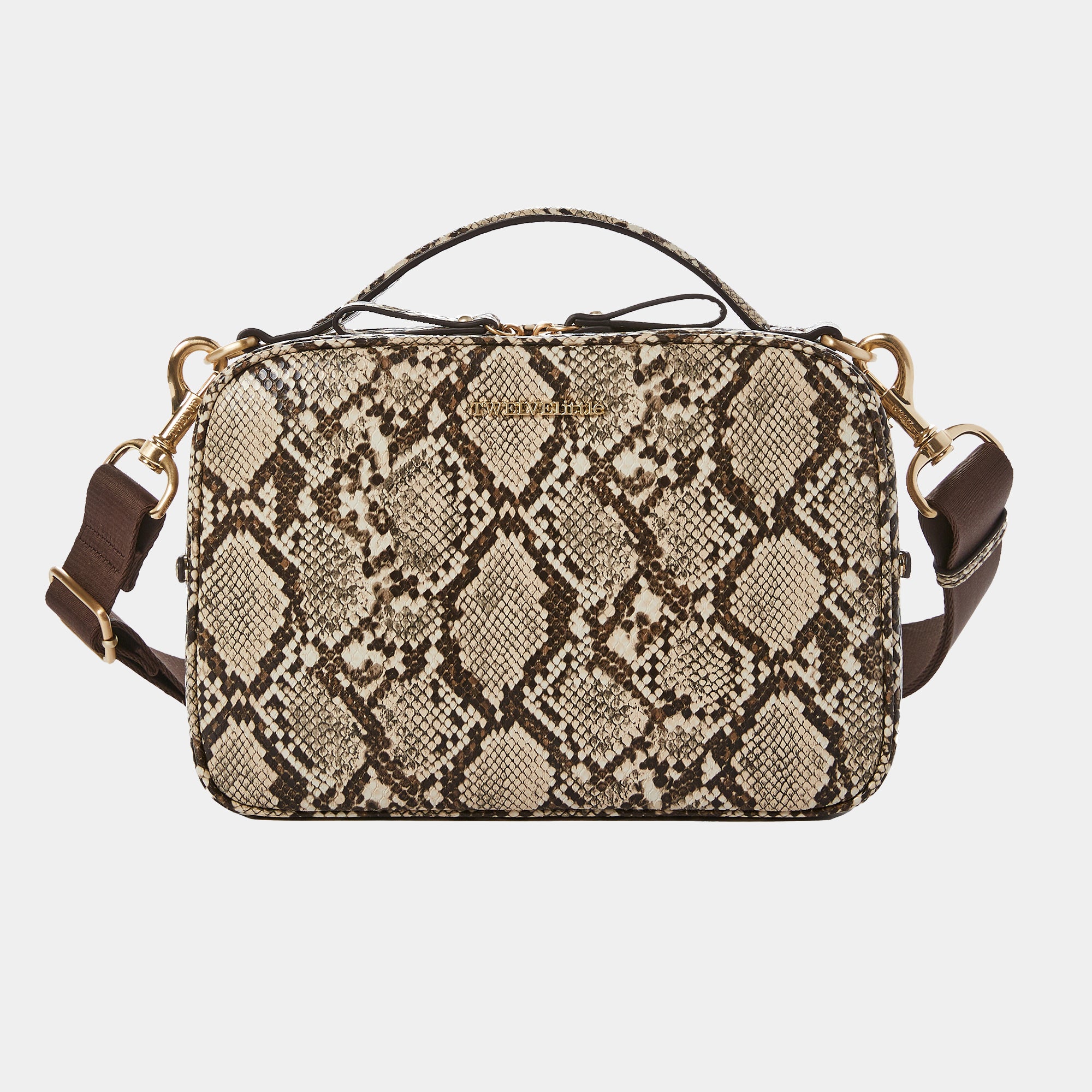 Luxe Diaper Clutch for Diaper Bag in Embossed Snake – TWELVElittle