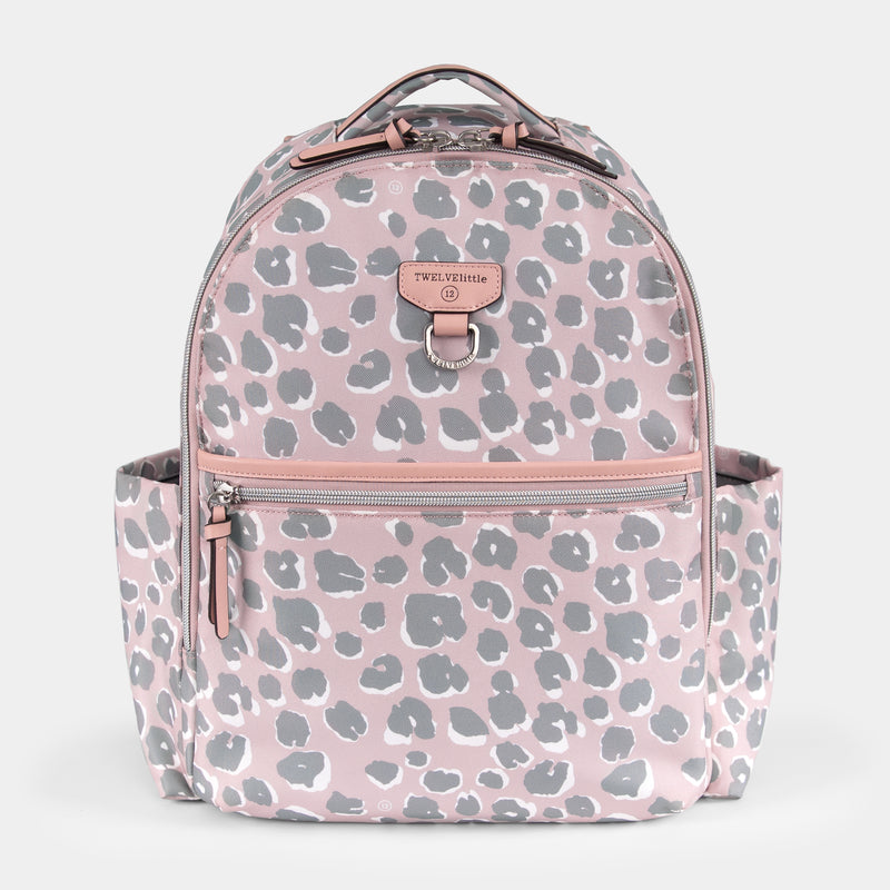 Midi-Go Diaper Bag Backpack in Pink Leopard ***SOLD OUT, BUT