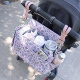 On-The-Go Stroller Caddy 3.0 in Pink Leopard