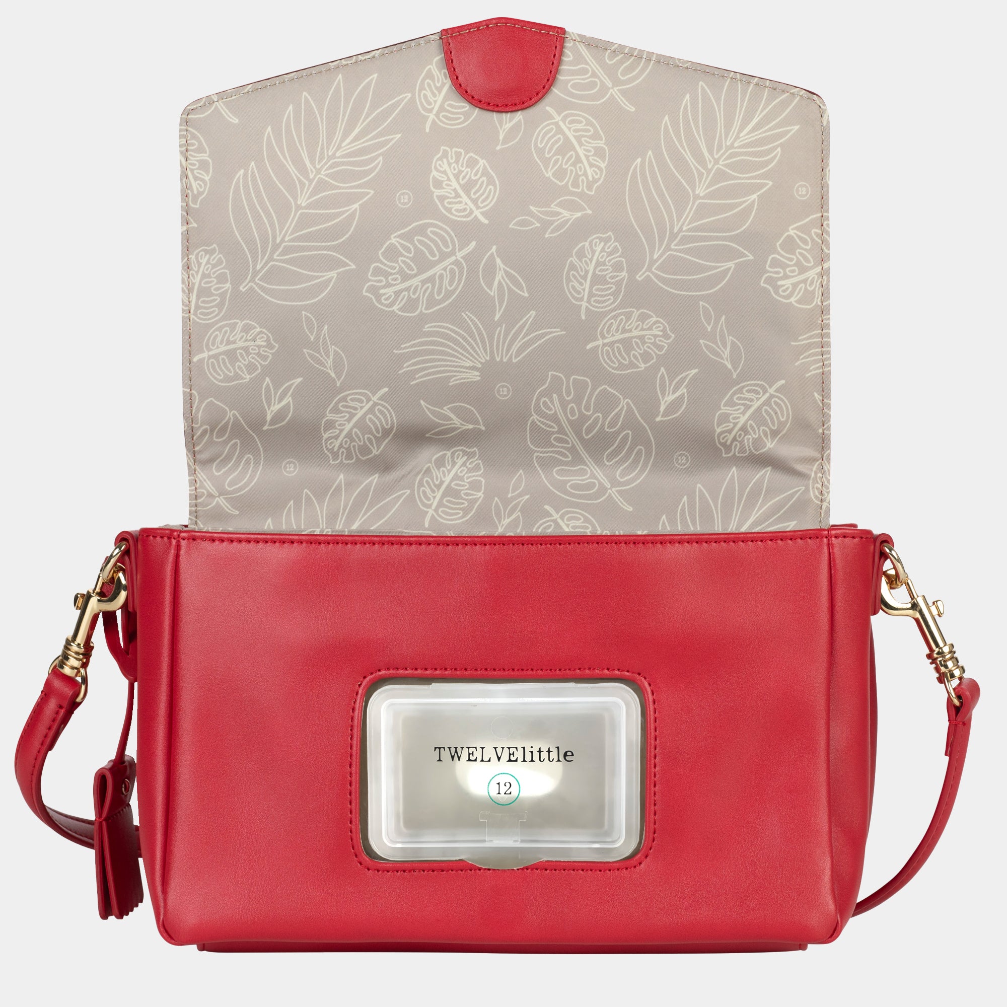 PeekABoo Crossbody in Red TWELVElittle