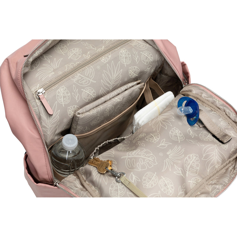 Peek-A-Boo Backpack in Blush Pink | TWELVElittle Mens, Womens & Unisex designer Backpack Diaper bags