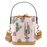 On-The-Go Bottle Bag in Cactus Print