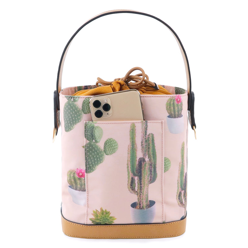 On-The-Go Bottle Bag in Cactus Print