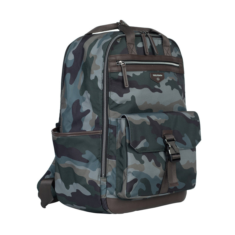 Unisex Courage Diaper Bag Backpack in Camo Print 2.0