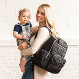 Companion Diaper Bag Backpack in Black 3.0